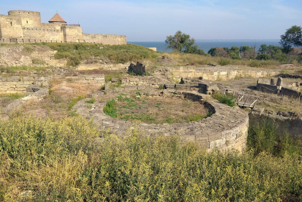 Раскопки древней Тиры возле крепости Аккерман